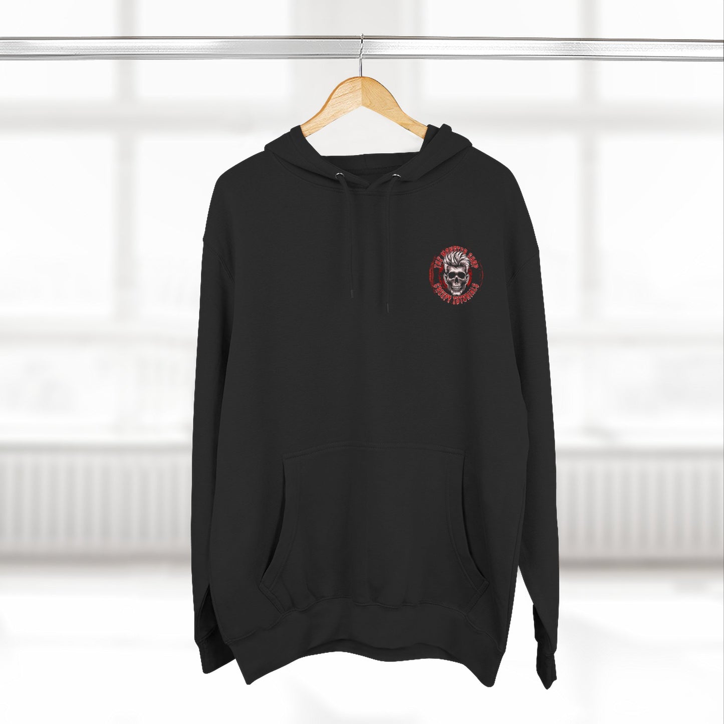 New! The Monster Shop Creepy Tutorials "BullsEye" (Single Sided) Premium Hoodie