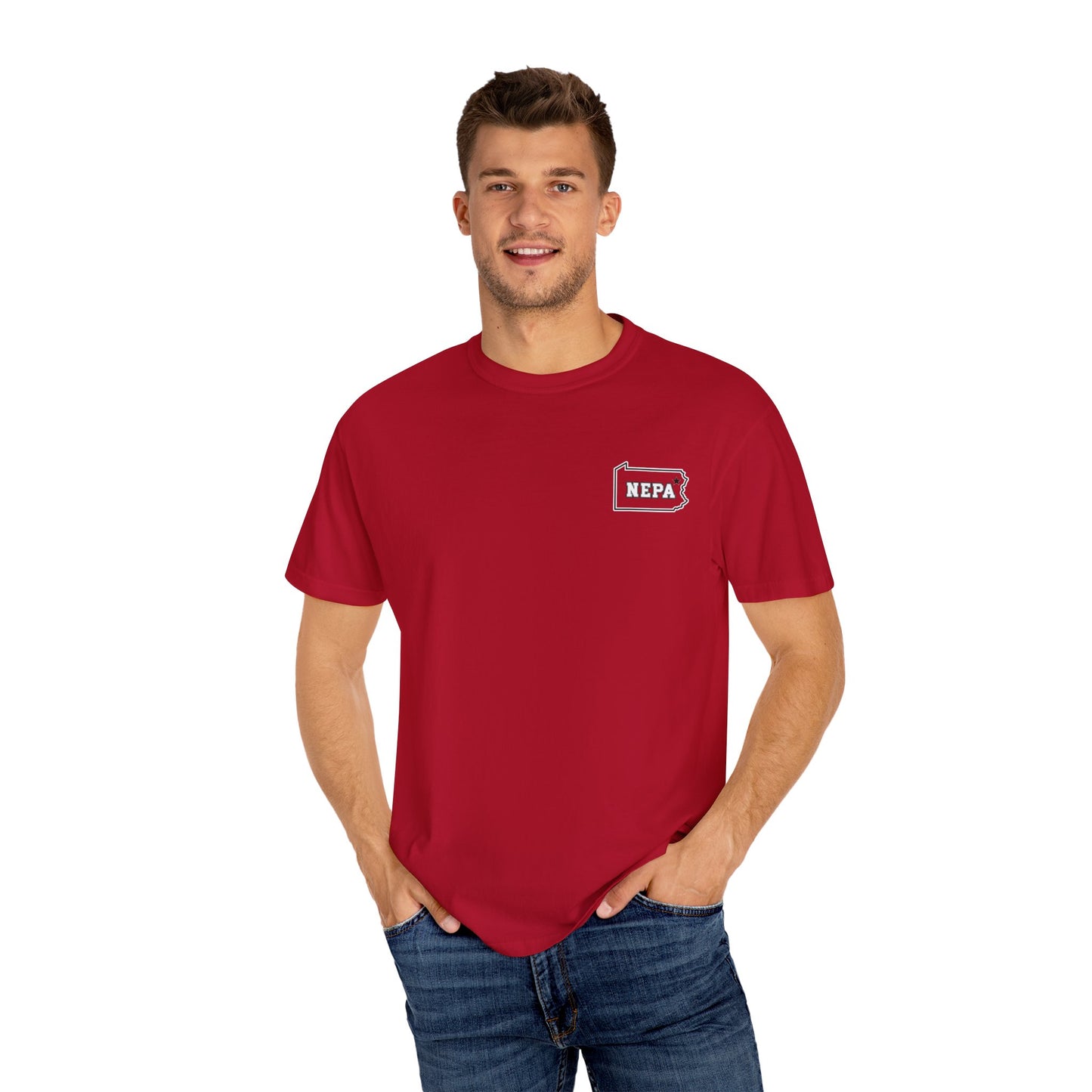 NEPA Dictionary Series! "Jeet?" Unisex Premium Two Sided Premium Tee