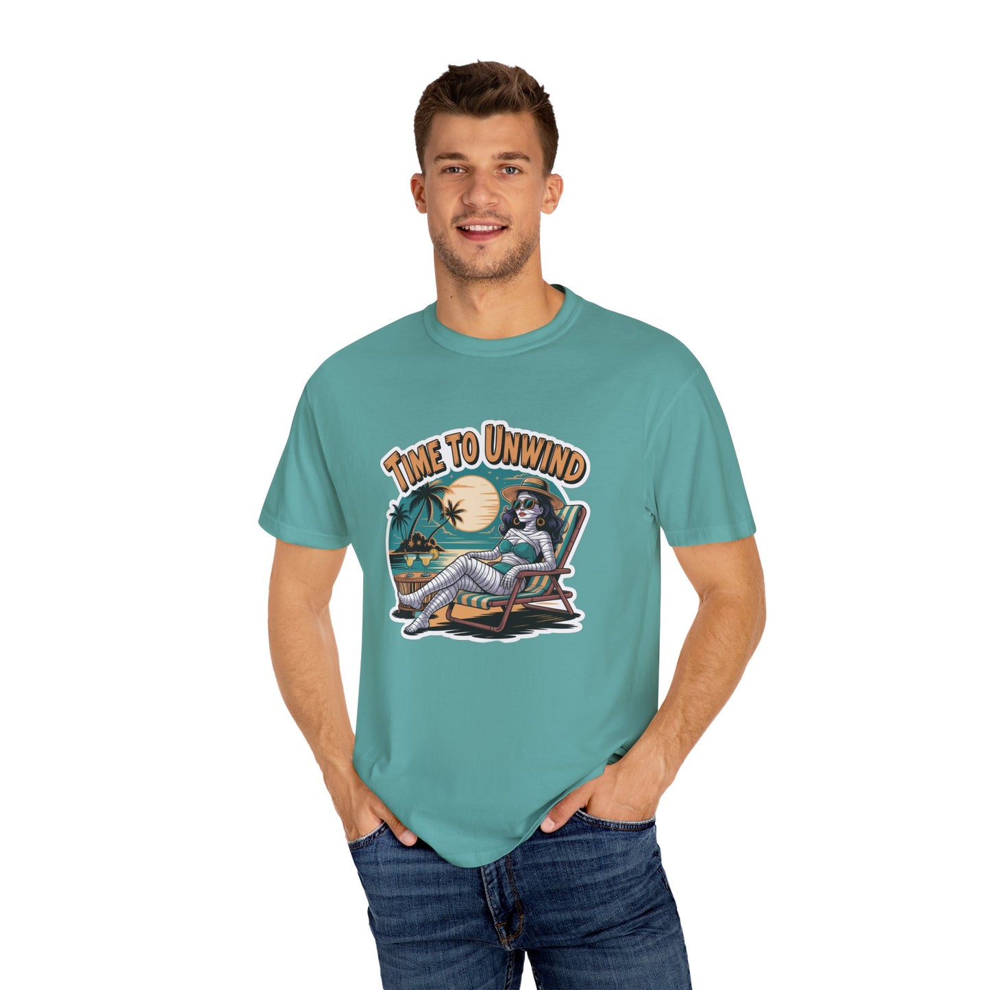 Janky Bones Time to Unwind Premium Tee (One Sided)