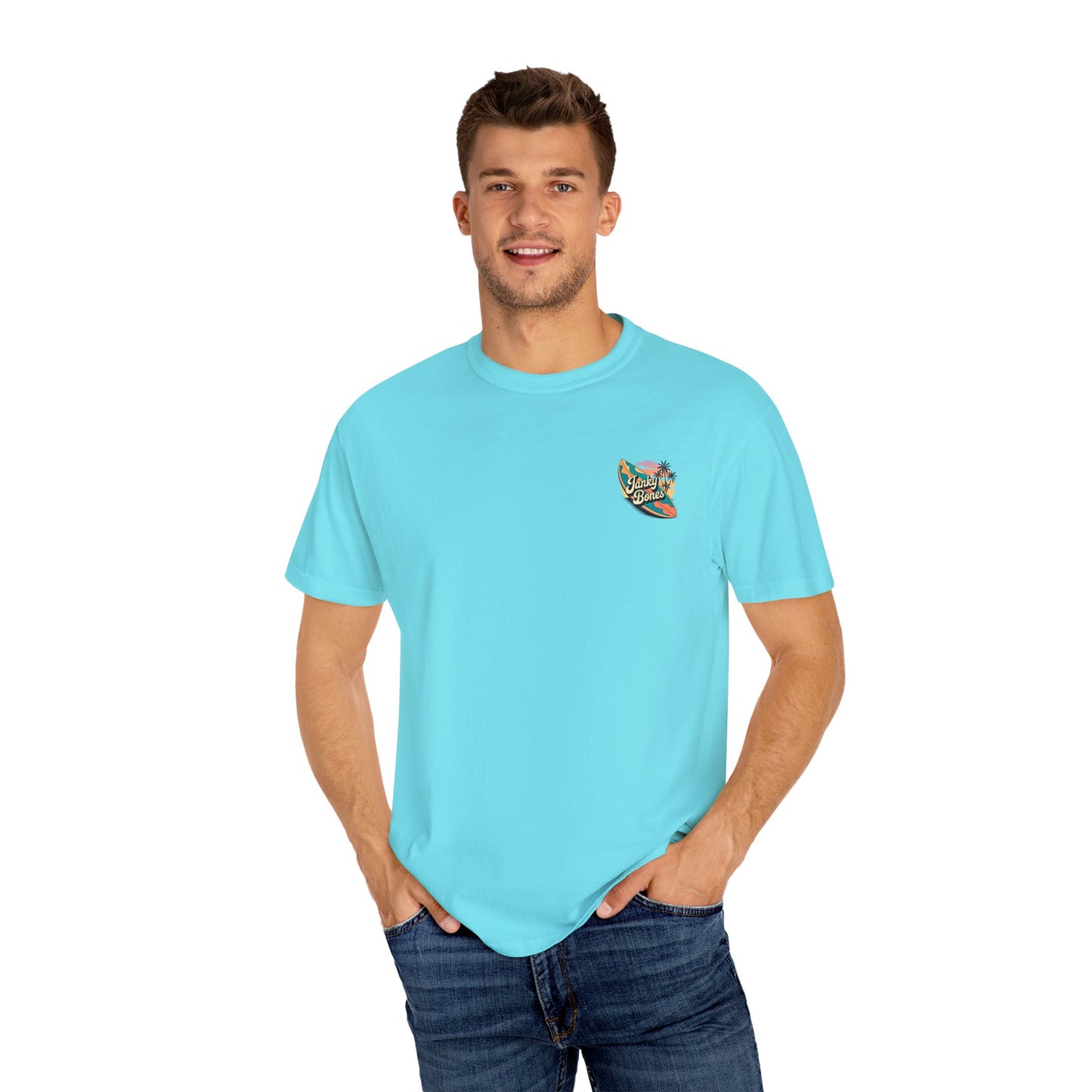 Janky Surf n' Scare USA Premium Unisex Tee (Dual Sided)