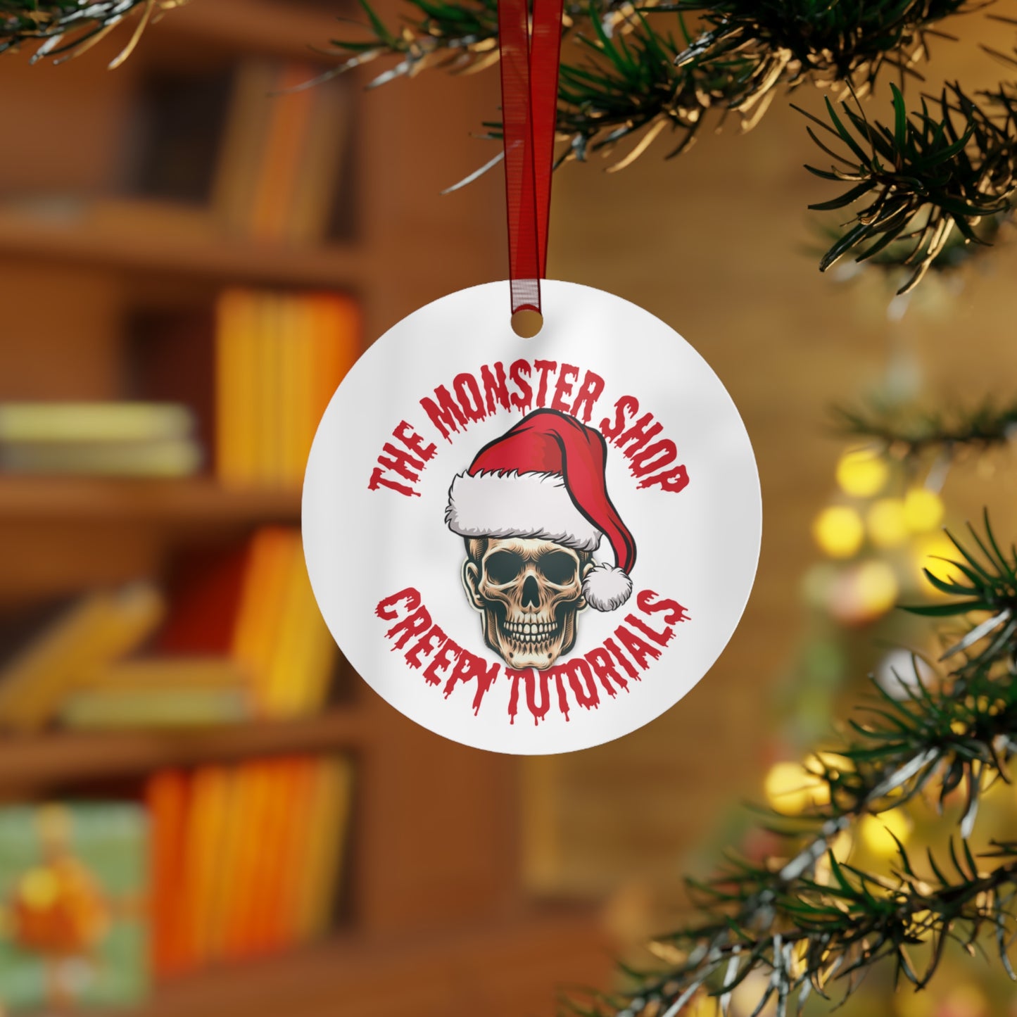 The Monster Shop: Creepy Tutorials Metal Ornaments (Dual Sided)