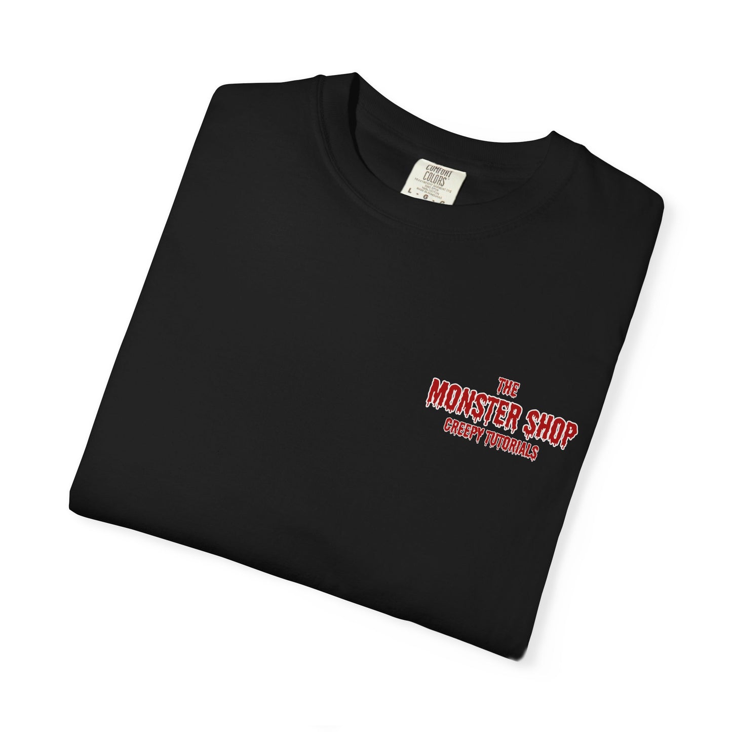 NEW! The Monster Shop Creepy Tutorials "BullsEye" Premium Two Sided Tee