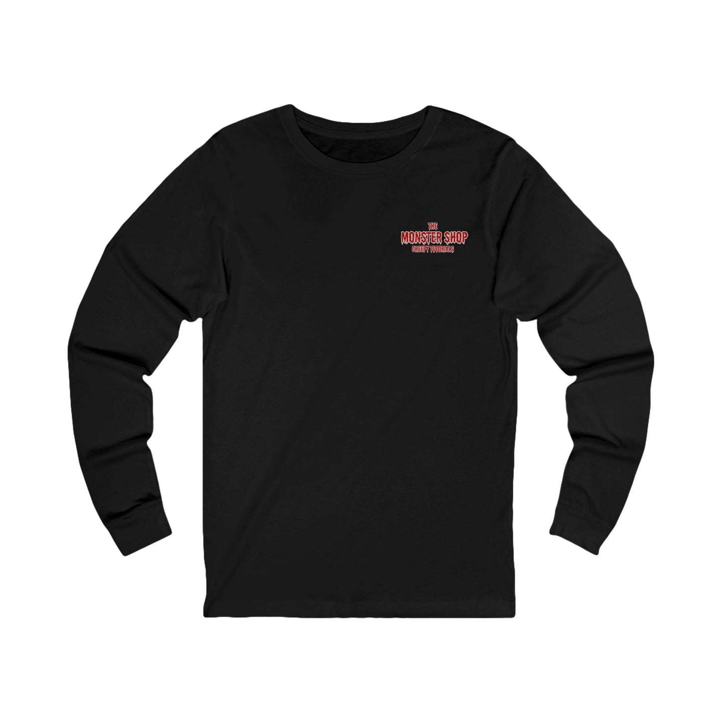 NEW! The Monster Shop Creepy Tutorials "BullsEye" Premium Two Sided Long Sleeve T Shirt