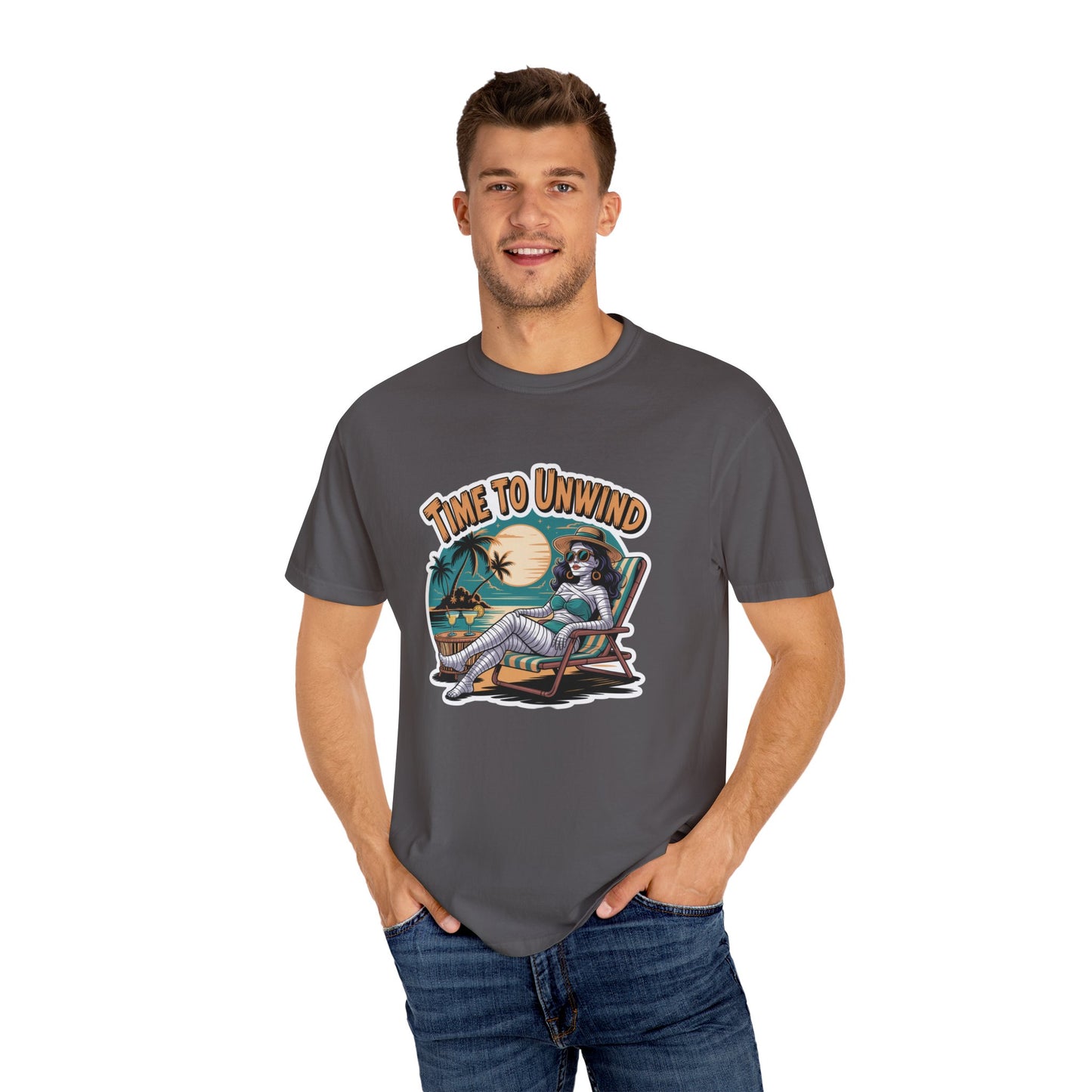 Janky Bones Time to Unwind Premium Tee (One Sided)