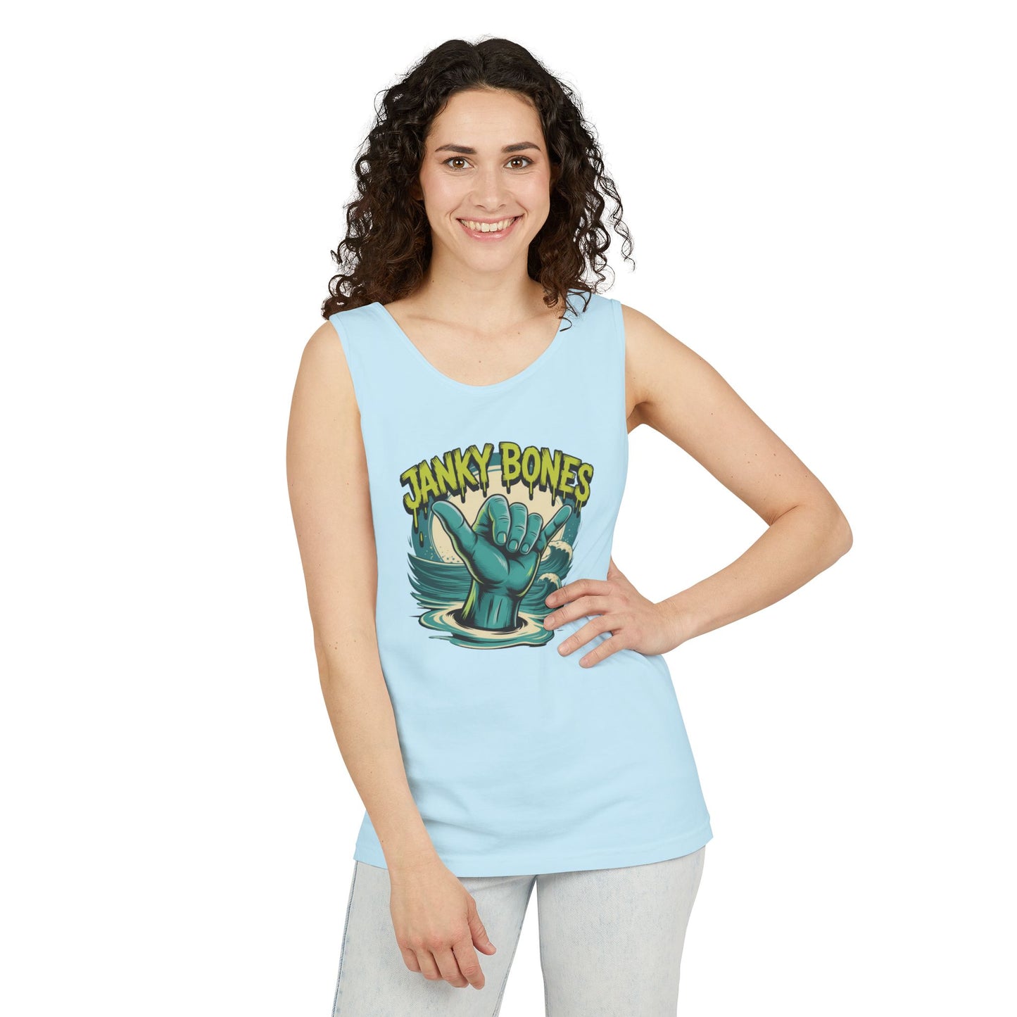 Aloha from the Abyss Premium Unisex Comfort Colors Tank Top (One Sided)