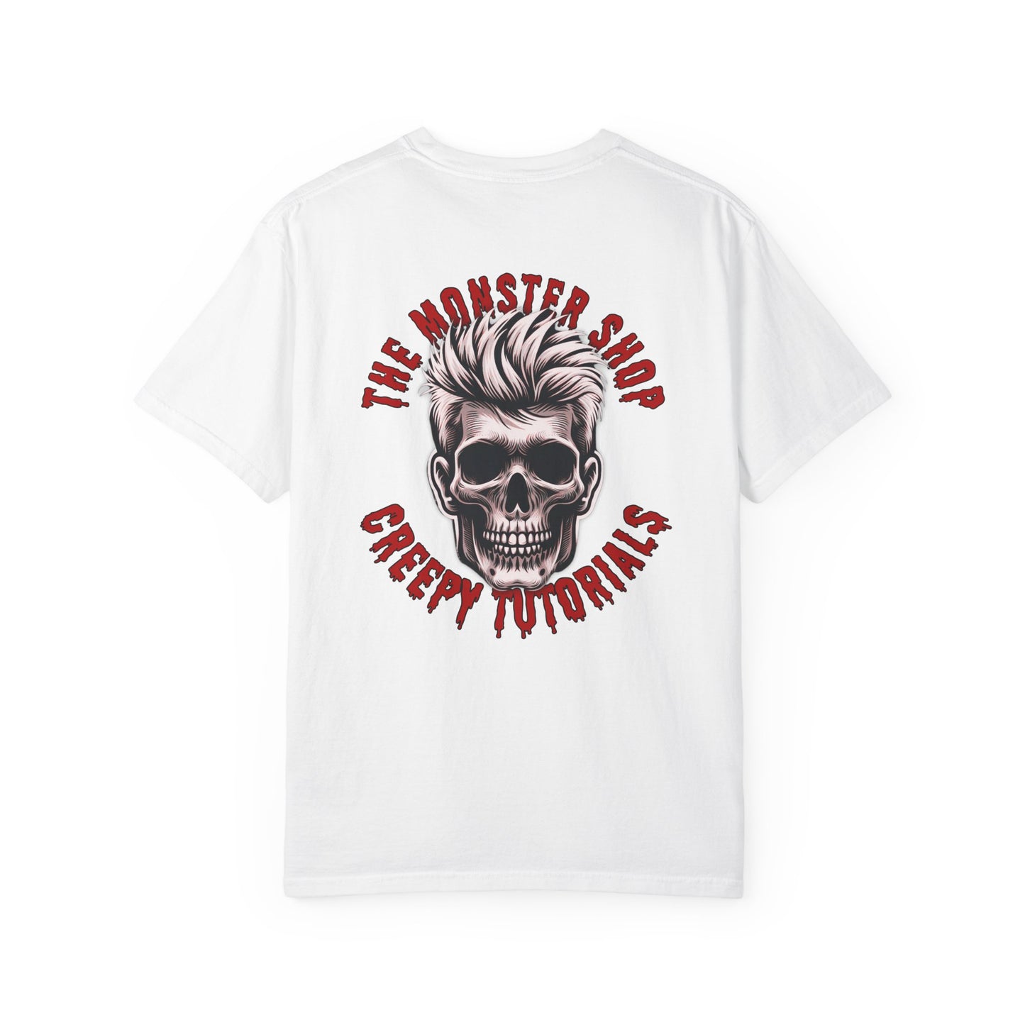 The Monster Shop Creepy Tutorials Premium Two Sided Tee