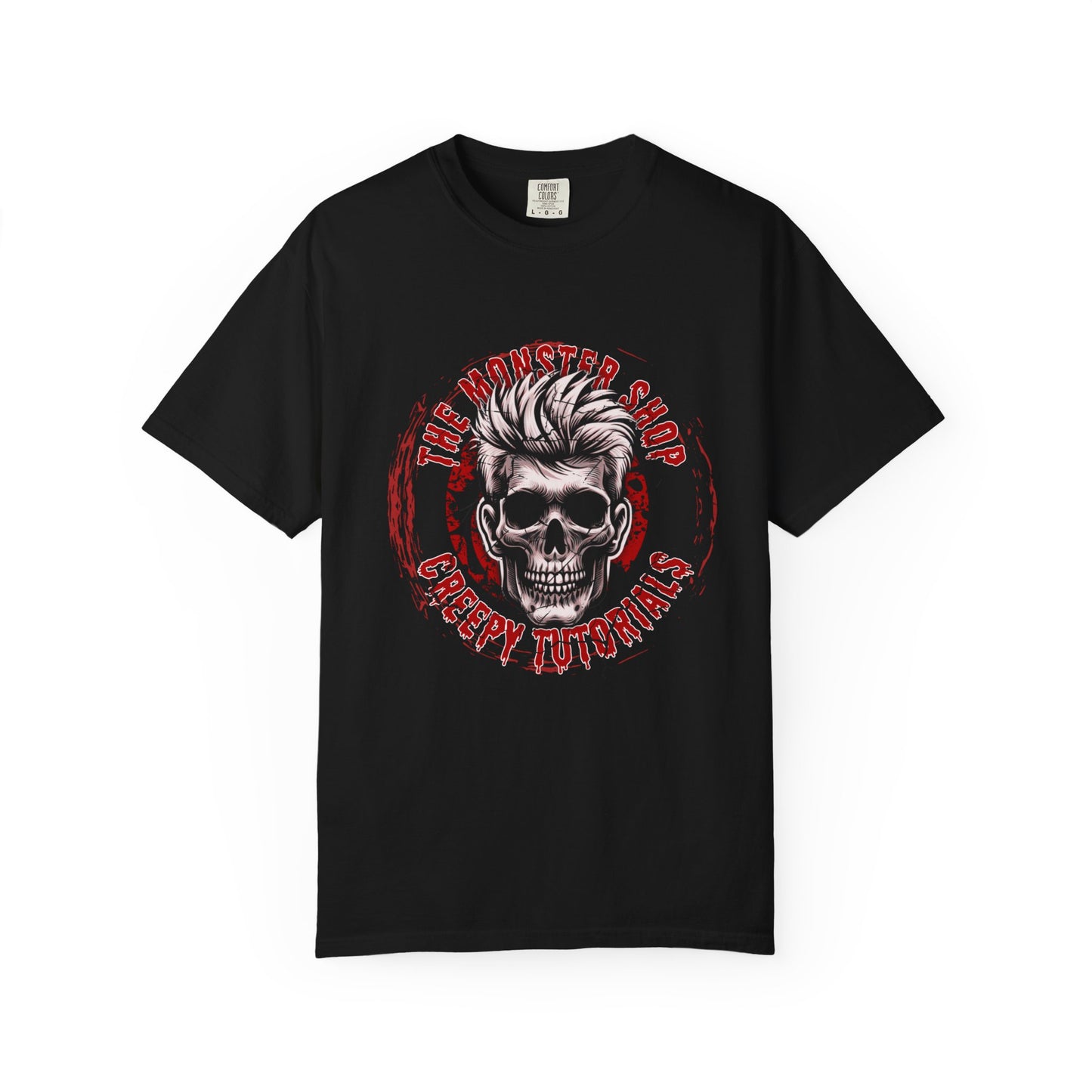 NEW! The Monster Shop Creepy Tutorials "BullsEye" Premium One Sided Tee
