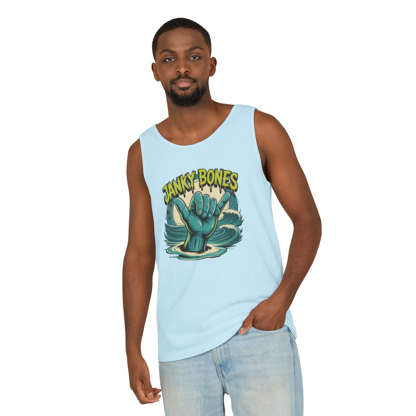 Aloha from the Abyss Premium Unisex Comfort Colors Tank Top (One Sided)