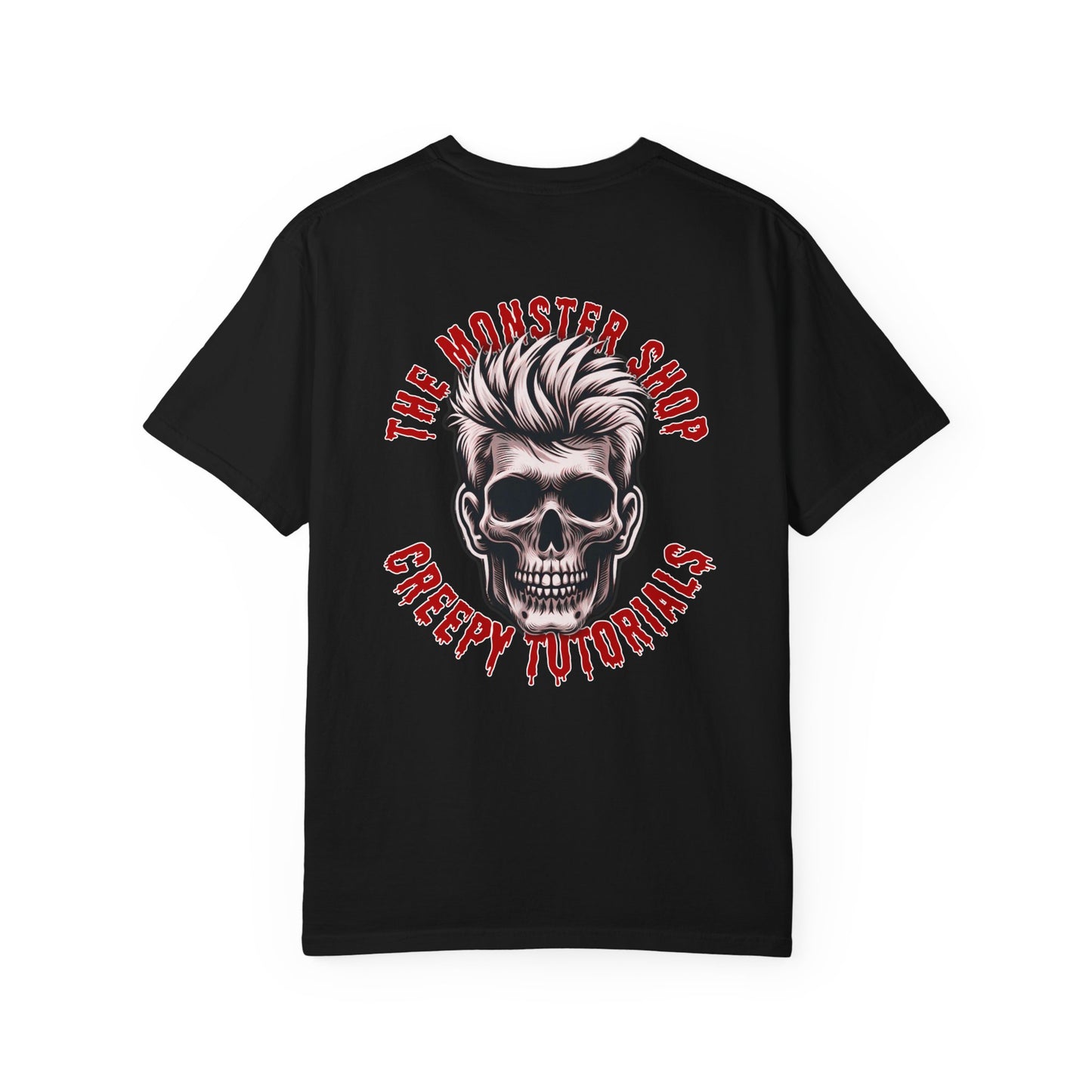 The Monster Shop Creepy Tutorials Premium Two Sided Tee