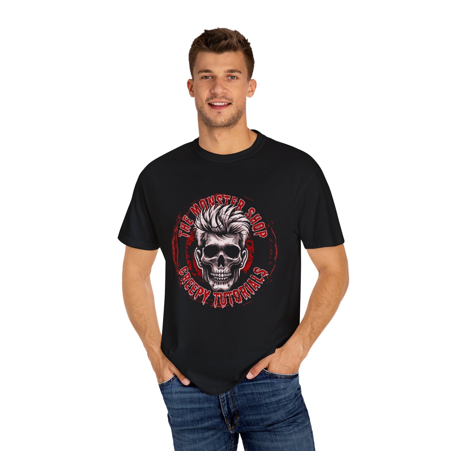 NEW! The Monster Shop Creepy Tutorials "BullsEye" Premium One Sided Tee