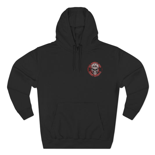 New! The Monster Shop Creepy Tutorials "BullsEye" (Dual Sided) Premium Hoodie