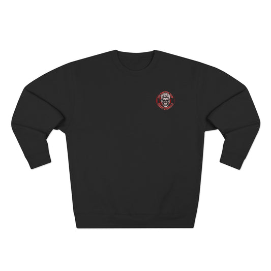 NEW! The Monster Shop Creepy Tutorials "BullsEye" Premium Badge style (One Sided)  Sweatshirt