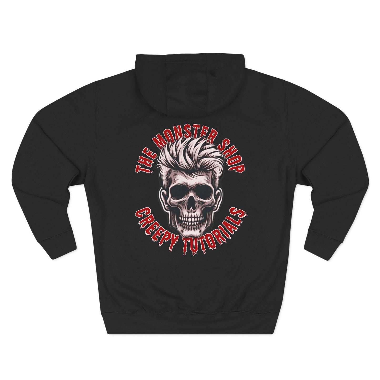 The O.G. Monster Shop Creepy Tutorials (Dual Sided) Premium Hoodie