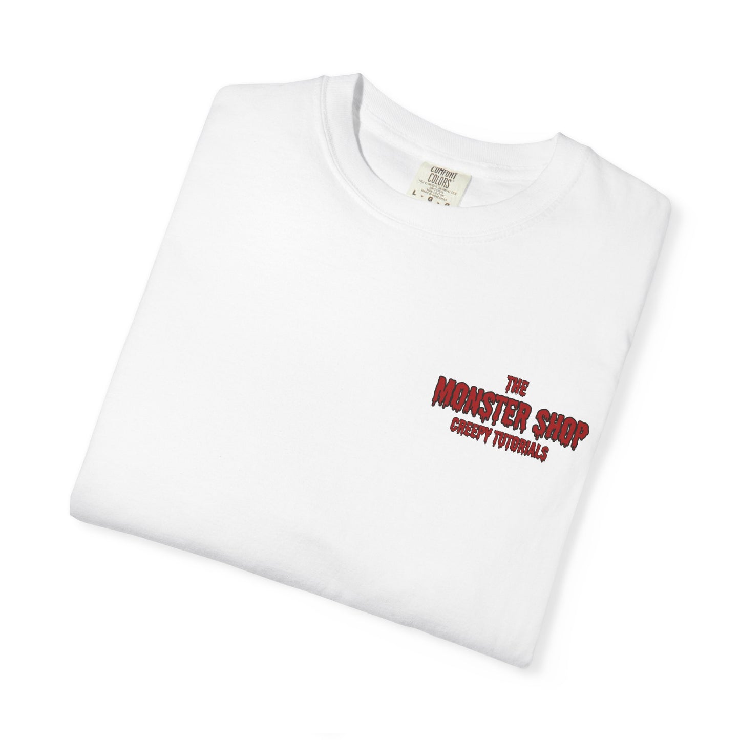The Monster Shop Creepy Tutorials Premium Two Sided Tee