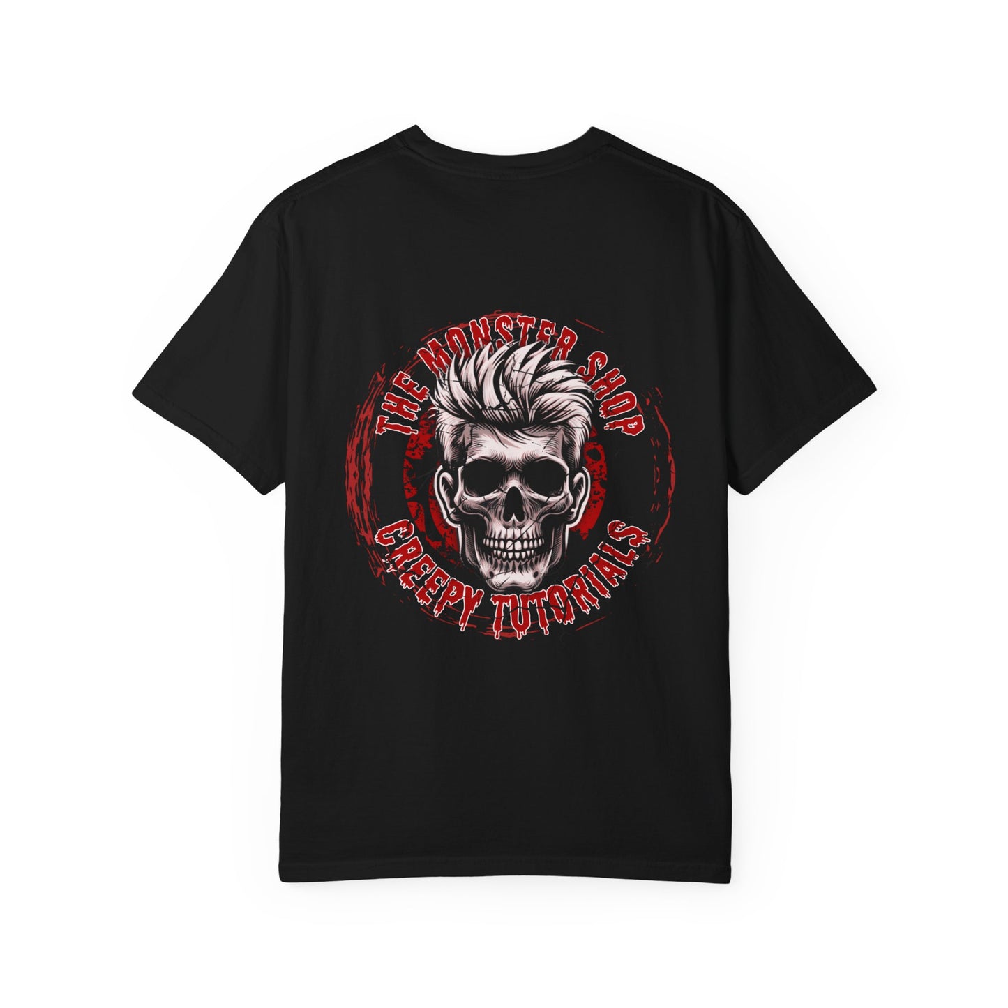 NEW! The Monster Shop Creepy Tutorials "BullsEye" Premium Two Sided Tee